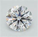Del inventario de diamantes de laboratorio, 1.01 quilates, Redondo , Color D, claridad IF y certificado IGI