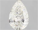 Natural Diamond 0.90 Carats, Pear with  Cut, I Color, VS1 Clarity and Certified by GIA