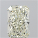 Natural Diamond 1.70 Carats, Radiant with  Cut, L Color, SI1 Clarity and Certified by GIA