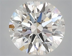 Picture of Lab Grown Diamond 1.07 Carats, Round with Ideal Cut, E Color, VVS2 Clarity and Certified by IGI