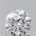 Natural Diamond 0.80 Carats, Round with Excellent Cut, E Color, SI1 Clarity and Certified by GIA