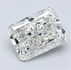 Picture of Natural Diamond 1.50 Carats, Radiant with  Cut, H Color, VS1 Clarity and Certified by GIA
