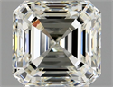 Diamante Natural 1.20 quilates, Asscher , Color K, claridad VVS2 y certificado GIA