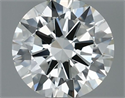 Diamante Natural 0.50 quilates, Redondo , Color I, claridad VS2 y certificado IGI