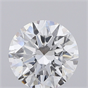 Del inventario de diamantes de laboratorio, 2.50 quilates, Redondo , Color E, claridad VVS2 y certificado IGI