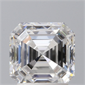 Natural Diamond 2.05 Carats, Asscher with  Cut, E Color, VS1 Clarity and Certified by GIA