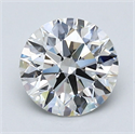 Diamante Natural 1.57 quilates, Redondo , Color G, claridad VVS1 y certificado GIA