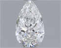 Natural Diamond 0.40 Carats, Pear with  Cut, G Color, VS2 Clarity and Certified by GIA