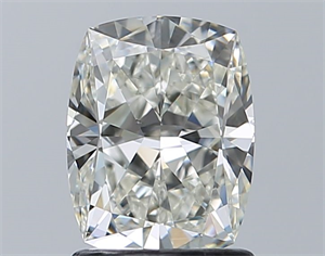 Picture of Natural Diamond 1.51 Carats, Cushion with  Cut, J Color, VS2 Clarity and Certified by GIA