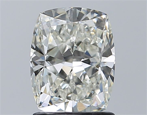 Picture of Natural Diamond 1.51 Carats, Cushion with  Cut, J Color, VS2 Clarity and Certified by GIA