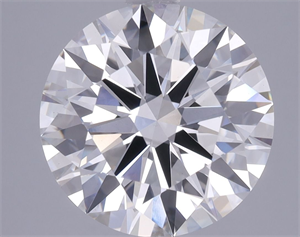Picture of Lab Grown Diamond 3.50 Carats, Round with Excellent Cut, G Color, VS1 Clarity and Certified by GIA