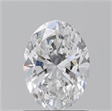 Natural Diamond 1.20 Carats, Oval with  Cut, E Color, SI2 Clarity and Certified by GIA