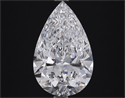 Natural Diamond 3.34 Carats, Pear with  Cut, D Color, IF Clarity and Certified by GIA