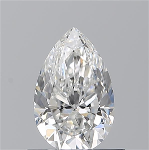 Picture of Natural Diamond 0.70 Carats, Pear with  Cut, F Color, VS1 Clarity and Certified by GIA
