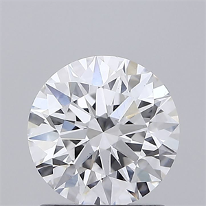 Picture of Lab Grown Diamond 1.29 Carats, Round with Ideal Cut, E Color, VS1 Clarity and Certified by IGI