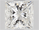 Diamante Natural 0.56 quilates, Princesa , Color F, claridad VVS1 y certificado GIA