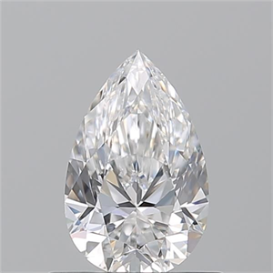 Picture of Natural Diamond 0.70 Carats, Pear with  Cut, D Color, VS1 Clarity and Certified by GIA