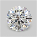 Lab Grown Diamond 1.03 Carats, Round with Ideal Cut, D Color, VS1 Clarity and Certified by IGI