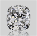 Natural Diamond 0.32 Carats, Cushion with  Cut, F Color, VS2 Clarity and Certified by GIA