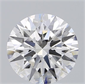 Lab Grown Diamond 3.00 Carats, Round with Ideal Cut, D Color, VVS1 Clarity and Certified by IGI