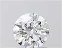 Lab Grown Diamond 1.04 Carats, Round with Ideal Cut, D Color, VVS1 Clarity and Certified by IGI