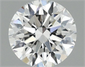 Lab Grown Diamond 1.02 Carats, Round with Excellent Cut, D Color, VS1 Clarity and Certified by IGI