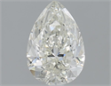 Natural Diamond 1.50 Carats, Pear with  Cut, K Color, SI2 Clarity and Certified by GIA