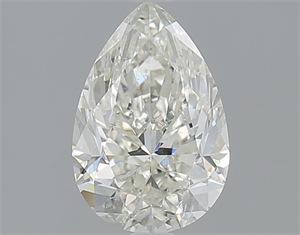 Picture of Natural Diamond 1.50 Carats, Pear with  Cut, K Color, SI2 Clarity and Certified by GIA