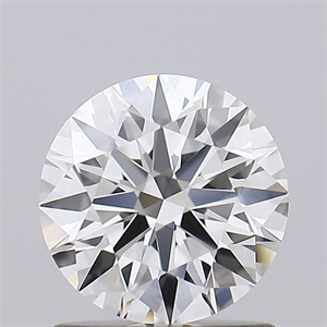 Picture of Lab Grown Diamond 1.08 Carats, Round with Ideal Cut, G Color, VVS1 Clarity and Certified by IGI