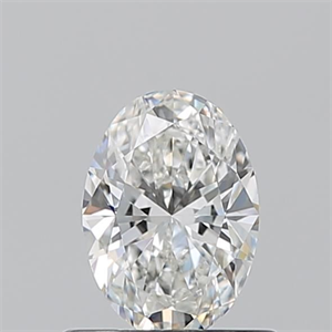 Picture of Natural Diamond 0.58 Carats, Oval with  Cut, G Color, VVS1 Clarity and Certified by GIA