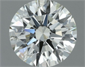 Natural Diamond 0.61 Carats, Round with Excellent Cut, M Color, VVS1 Clarity and Certified by GIA