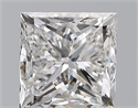 Diamante Natural 1.50 quilates, Princesa , Color E, claridad VS1 y certificado GIA
