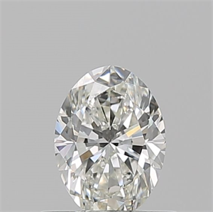 Foto Diamante Natural 0.57 quilates, Ovalado , Color H, claridad VVS1 y certificado GIA de