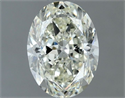 Diamante Natural 1.00 quilates, Ovalado , Color I, claridad VVS1 y certificado IGI