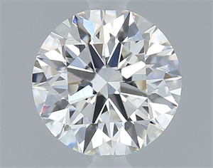 Foto Diamante Natural 0.56 quilates, Redondo , Color H, claridad VS2 y certificado GIA de