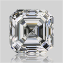 Natural Diamond 1.21 Carats, Asscher with  Cut, H Color, VS1 Clarity and Certified by GIA