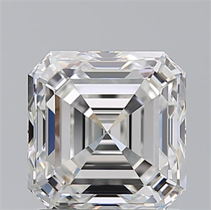 Picture of Natural Diamond 1.70 Carats, Asscher with  Cut, G Color, VVS1 Clarity and Certified by GIA