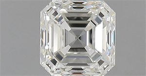 Picture of Natural Diamond 1.00 Carats, Asscher with  Cut, G Color, VVS1 Clarity and Certified by IGI