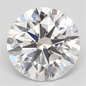 Picture of Natural Diamond 0.75 Carats, Round with Excellent Cut, D Color, VS1 Clarity and Certified by GIA