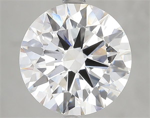 Picture of Lab Grown Diamond 5.07 Carats, Round with Ideal Cut, E Color, VVS2 Clarity and Certified by IGI