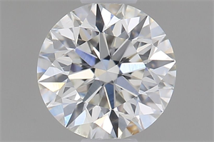 Picture of Natural Diamond 0.55 Carats, Round with Excellent Cut, G Color, SI1 Clarity and Certified by GIA