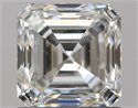 Diamante Natural 1.01 quilates, Asscher , Color H, claridad SI1 y certificado GIA