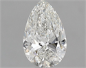 Diamante Natural 0.62 quilates, De pera , Color I, claridad VVS1 y certificado GIA
