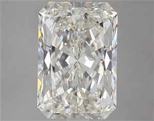 Picture of Natural Diamond 4.01 Carats, Radiant with  Cut, H Color, VS2 Clarity and Certified by GIA