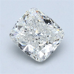 Picture of Natural Diamond 1.51 Carats, Cushion with  Cut, H Color, SI2 Clarity and Certified by GIA