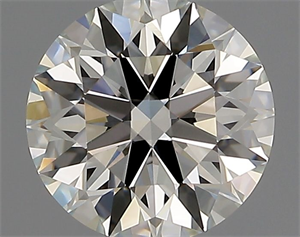 Picture of Natural Diamond 0.90 Carats, Round with Excellent Cut, I Color, VS1 Clarity and Certified by GIA