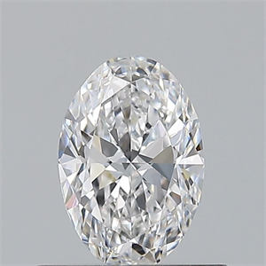 Picture of Natural Diamond 0.50 Carats, Oval with  Cut, D Color, VS1 Clarity and Certified by GIA