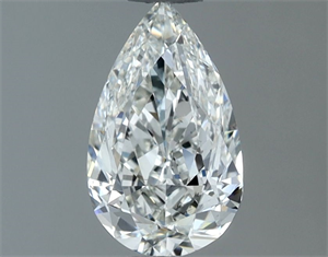 Picture of Natural Diamond 0.70 Carats, Pear with  Cut, H Color, VS2 Clarity and Certified by GIA