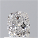 Natural Diamond 0.39 Carats, Cushion with  Cut, D Color, VS1 Clarity and Certified by GIA