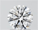 Lab Grown Diamond 1.24 Carats, Round with Ideal Cut, E Color, VVS1 Clarity and Certified by IGI